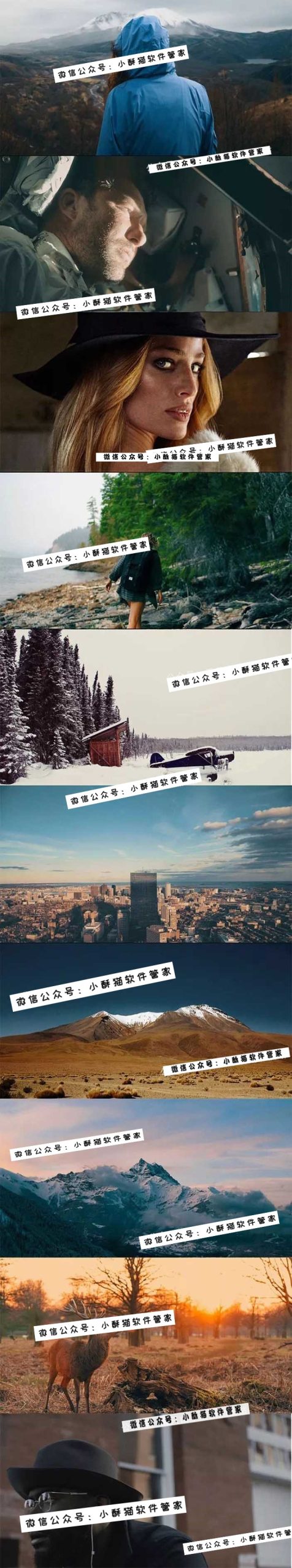 【预设】197组微电影胶片时尚MV视频调色LUTS预设(FCPX/达芬奇/AE/Pr等)