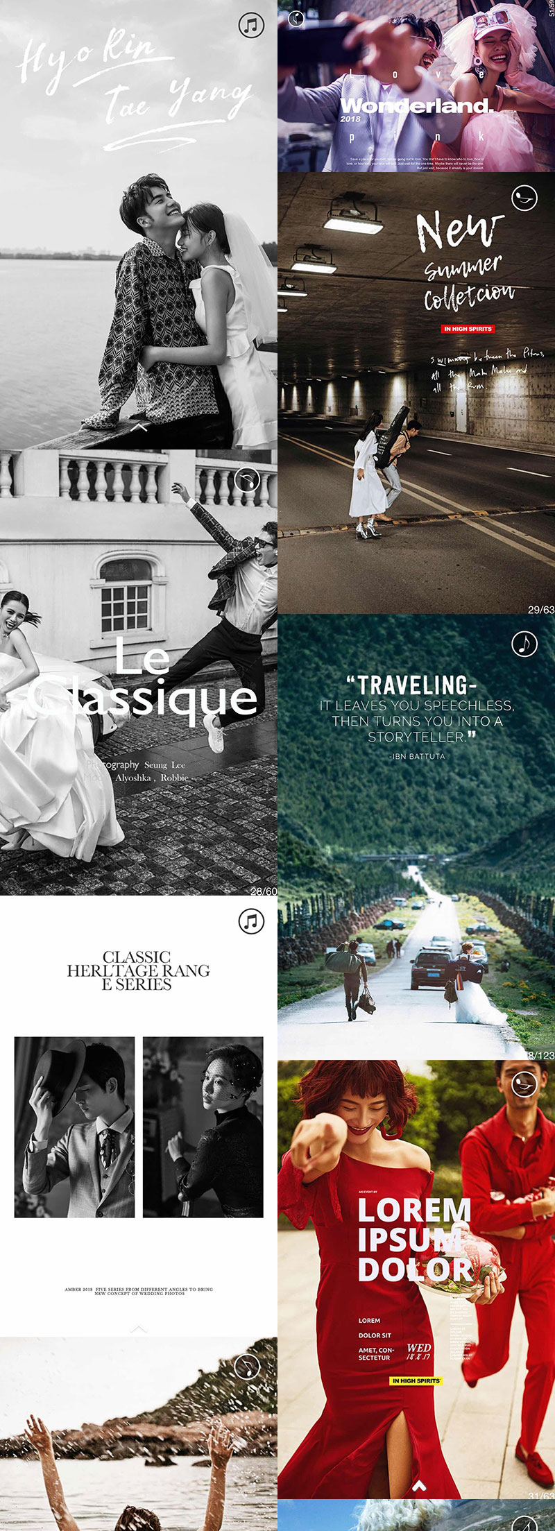 字体-42款网红旅拍婚纱照PSD字体模板！插图3小新卖蜡笔