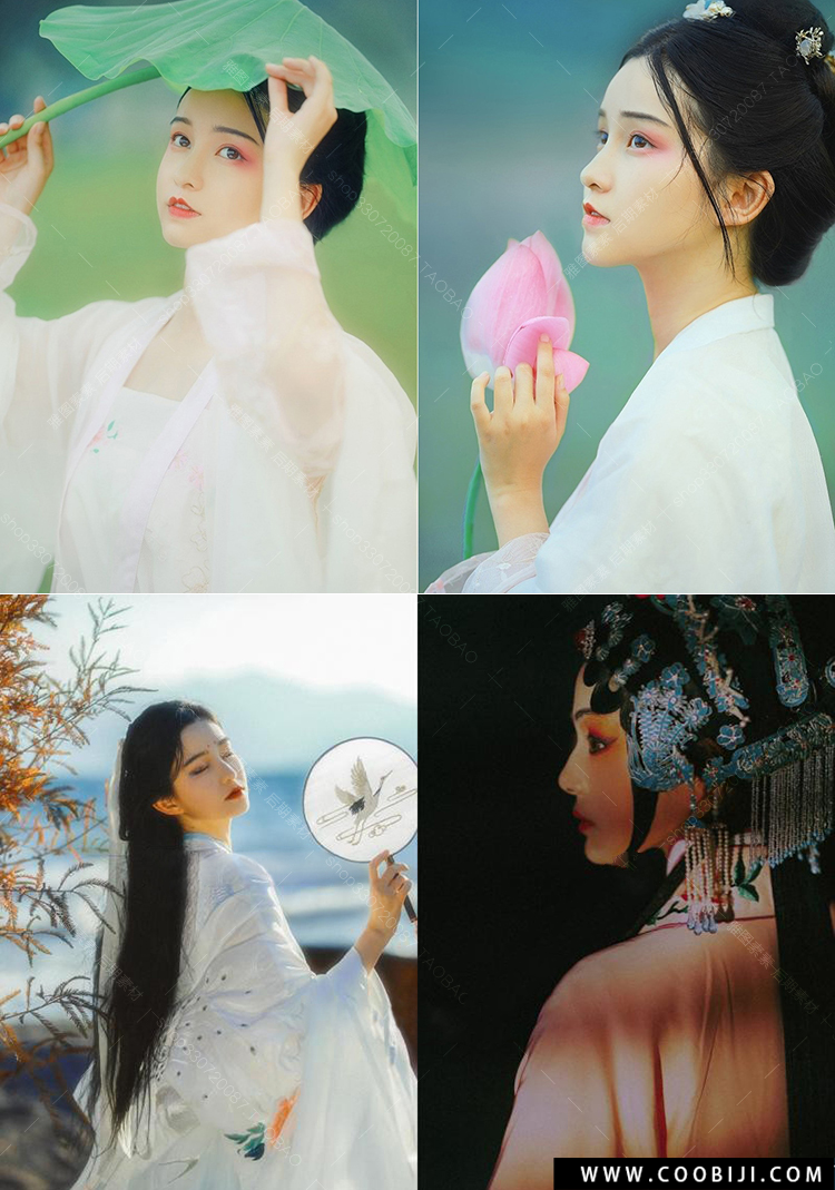预设-280款仙气古风预设 汉服古装旗袍PS/LR摄影写真调色预设！插图小新卖蜡笔