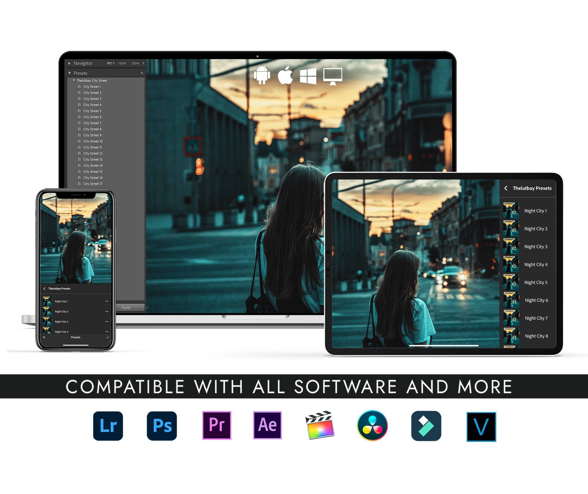调色预设-600+款PS/LR预设TheLutBay-Lightroom+APP滤镜及LUT视频预设终极大合集 The Ultimate Bundle-小新卖蜡笔