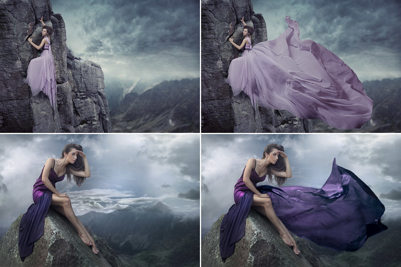 【图片素材】100款5K影楼婚纱大片裙摆拖尾丝绸飘动飘纱合成PNG素材