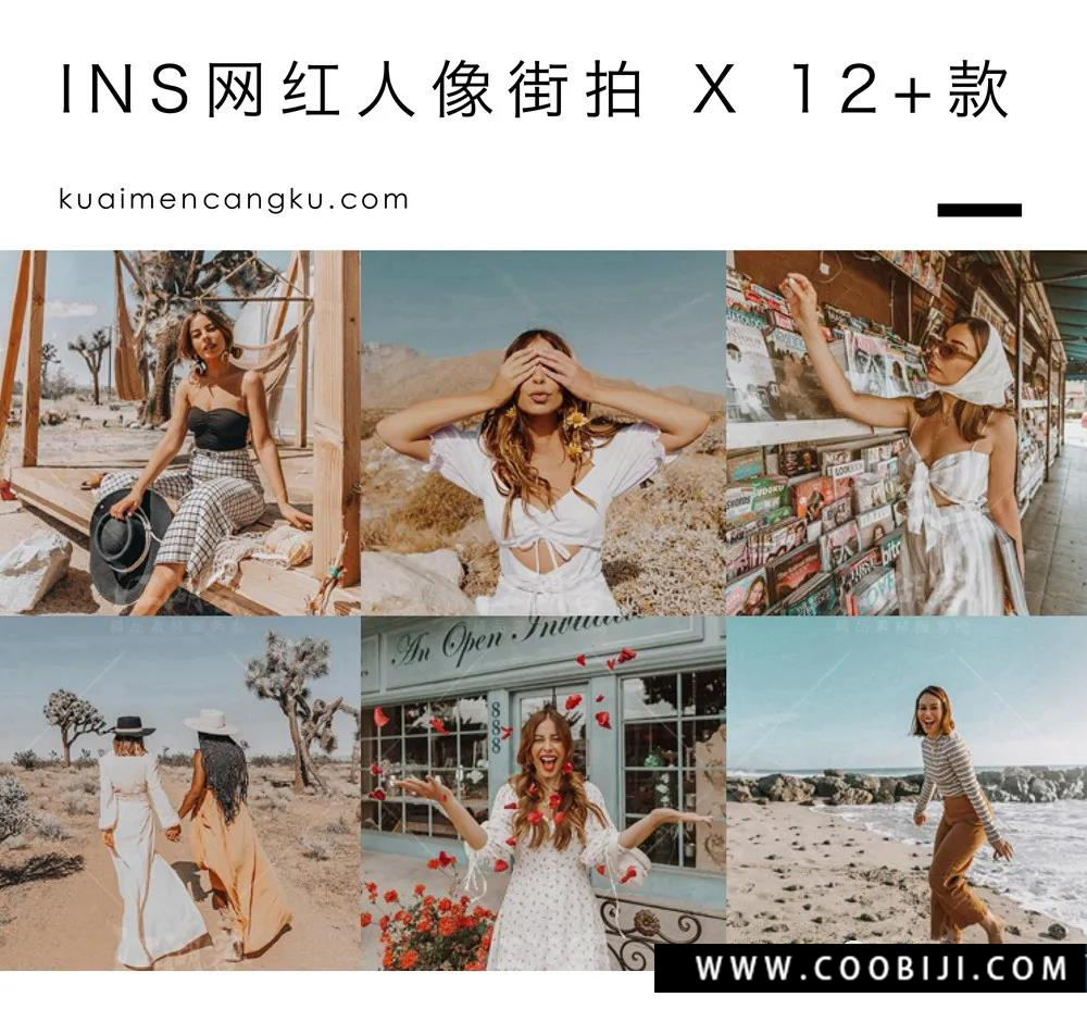 调色预设-某宝所有热门预设，可以解决你90%的调色问题！人像、婚礼、胶片、风光、赛博朋克、 橙青色调、复古、城市、INS旅拍调色等。插图3小新卖蜡笔