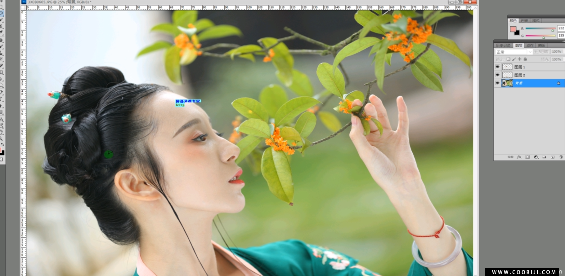 教程-美哭了！教你如何拍出有意境的古风人像+写真字体模板 有了它我拍好了无数汉服小姐姐！插图小新卖蜡笔